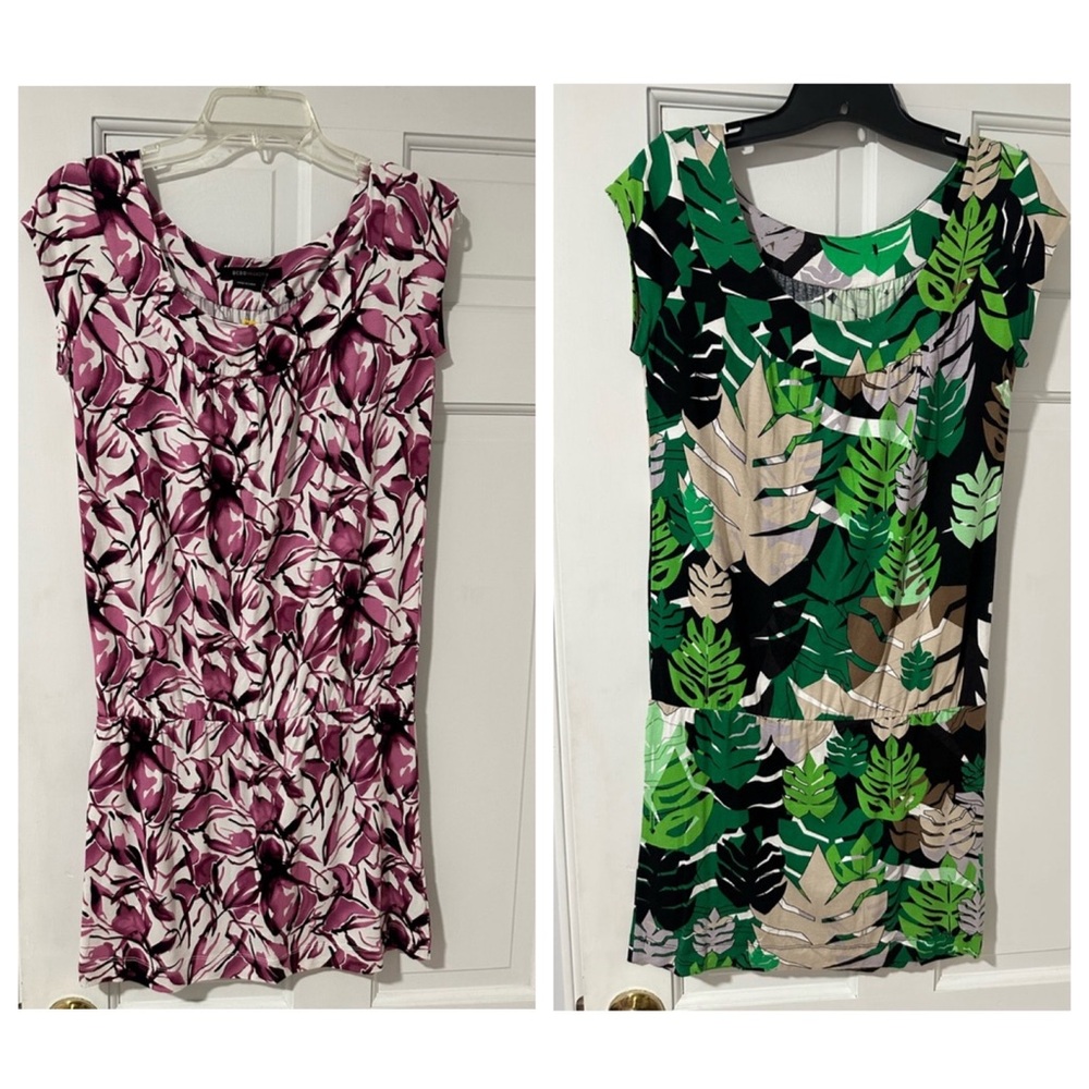 2 dresses- BCBG MAXAZRIA cap sleeve dress - size small
